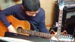 The McCLaines　只今、練習中