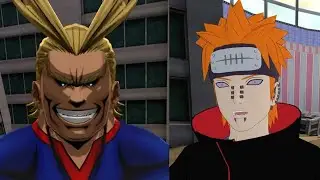 All Might Vs Pain