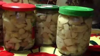 Маринованные грибы: вкусно,быстро и просто.