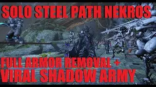 [WARFRAME] Nourish Health Tank Nekros Solo Steel Path Build