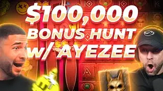 FINALLY I did a $100,000 BONUS HUNT w/