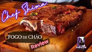 FOGO DE CHÃO Brazilian Steakhouse Restaurant Review.