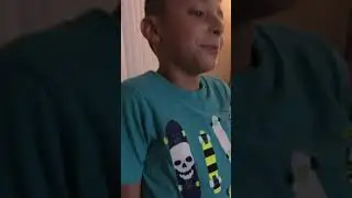 Loose tooth pulled out in a funny way