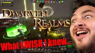 What I WISH I knew... NEW Indie ARPG (Dwarven Realms Getting Started Guide) Tips/Build/Gameplay