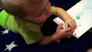 Шьем с малышом  в 2 года