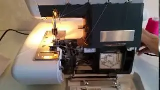 Medion Overlock 16600 Innenraum Handrad Funktion