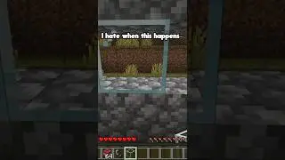 I hate when this happens in #minecraft #minecraftshorts #shorts