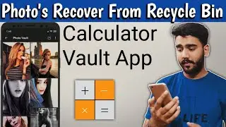 Recover deleted photo's from calculator vault app | Calculator vault app - Photo's & Video's | 2020