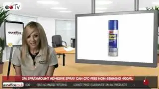 3M SprayMount Adhesive Spray Can CFC-Free Non-staining 400ml