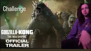 THE CRAZIEST GODZILLA X KONG CHALLENGE STARTING