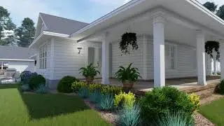 Talk about a Wrap-Around Porch! Luxury Home with True Southern Comforts