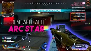 Squad Wiped With Arc Star | Apex Legends #shorts#youtubeshorts