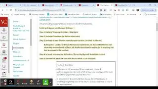 Pre Reading Explanation