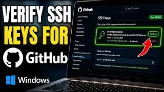 How to verify SSH keys are correct for GitHub on Windows - Step By Step
