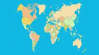 World Map Quiz: HARD