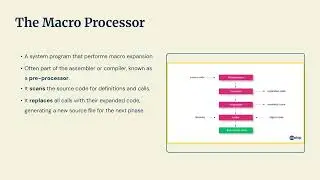 Macros and Macro Processors