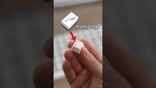 Ceramic keycaps are satisfying