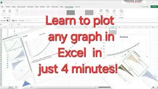 Learn to plot any chart in excel in 3 minutes