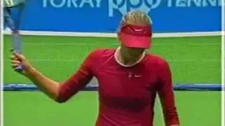 Maria Sharapova vs Daniela Hantuchova 2004 Tokyo Highlights