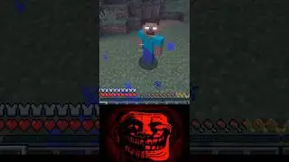 Herobrine Moment 😱 #minecraft #shorts