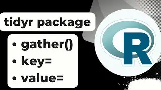 tidyr package gather function example| tidyr package tutorial | key and value columns in gather
