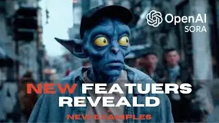 OpenAI Sora: New Examples and Features Explained!