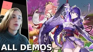 I Am In Love! | All Character Demos Reaction Genshin Impact