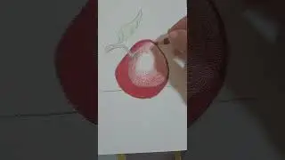 تعلم طريقه تلويين ودمج الألوان وتأكيد مناطق الضوء والظل بإستخدام الألوان الخشب 🖌🖌