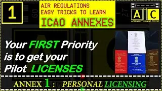 ICAO ANNEXES Tricks To Learn | AIR REGULATIONS | DGCA CPL / SPL
