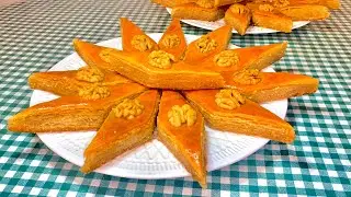 Бакинская Пахлава с грецкими орехами для праздничного стола| Azerbaijani Pakhlava with walnuts