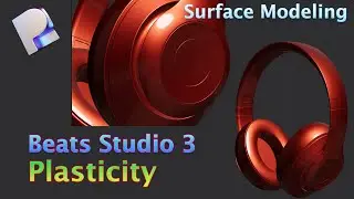 Plasticity 3D Tutorial | Beats Studio 3 | Surface Modeling