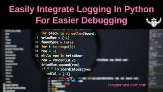 Easy Python Logging!