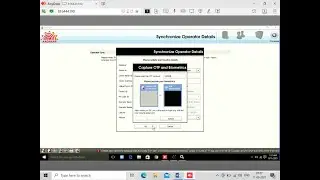 Failed to sync operator details with server.please try again.solution.second part version 125-1