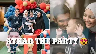 KESERUAN PESTA ULANG TAHUN ATHAR 1THN ❤❤