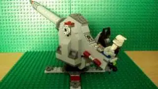 Lego star wars HC-144 custom clone heavey cannon MOC