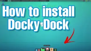 How to add docky dock to MX linux