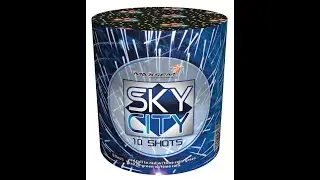 SKY CITY батарея салютов 10 залпов