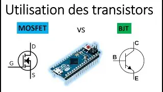Utilisation des transistors BJT et MOSFET avec les microcontrôleurs