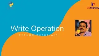Write Operation in Python Files | Python Tutorials | Learn python online