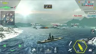 [Battle of warships] MUSASHI Fast battle!