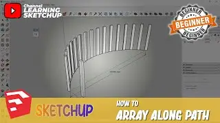 How To Array Along Path In Sketchup