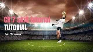 CR 7 skill tutorial for beginners #football #ronaldo #cristiano #soccer #alnassr # Cristianoronaldo