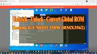 How to Unbrick - Unlock Bootloader - Convert Global ROM Realme GT NEO 3 150W (RMX3362)