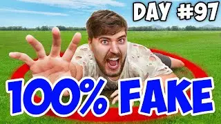 MRBEAST FAKED Survive 100 Days In Circle (EXPOSED)
