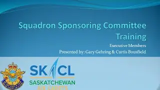 Saskatchewan Air Cadet League SSC Training 2021: Executive Members