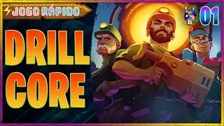 Posso VICIAR nesse ROGUELITE Tower Defense com Mineração! | Drill Core
