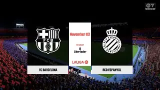 BARCELONA vs ESPANYOL | La Liga | FC 25