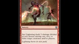 Speed Draw - Arc Lightning (Magic The Gathering)