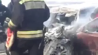 В Хабаровске водитель легковушки врезался в рейсовый автобус