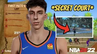 2k22 I took my CHET HOLMGREN build to find a SECRET HIDDEN court in the mypark! Crazy ending!